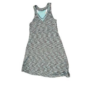 MPG Mondetta Performance Gear Teal Athletic Dress With Built In Bra Size Large